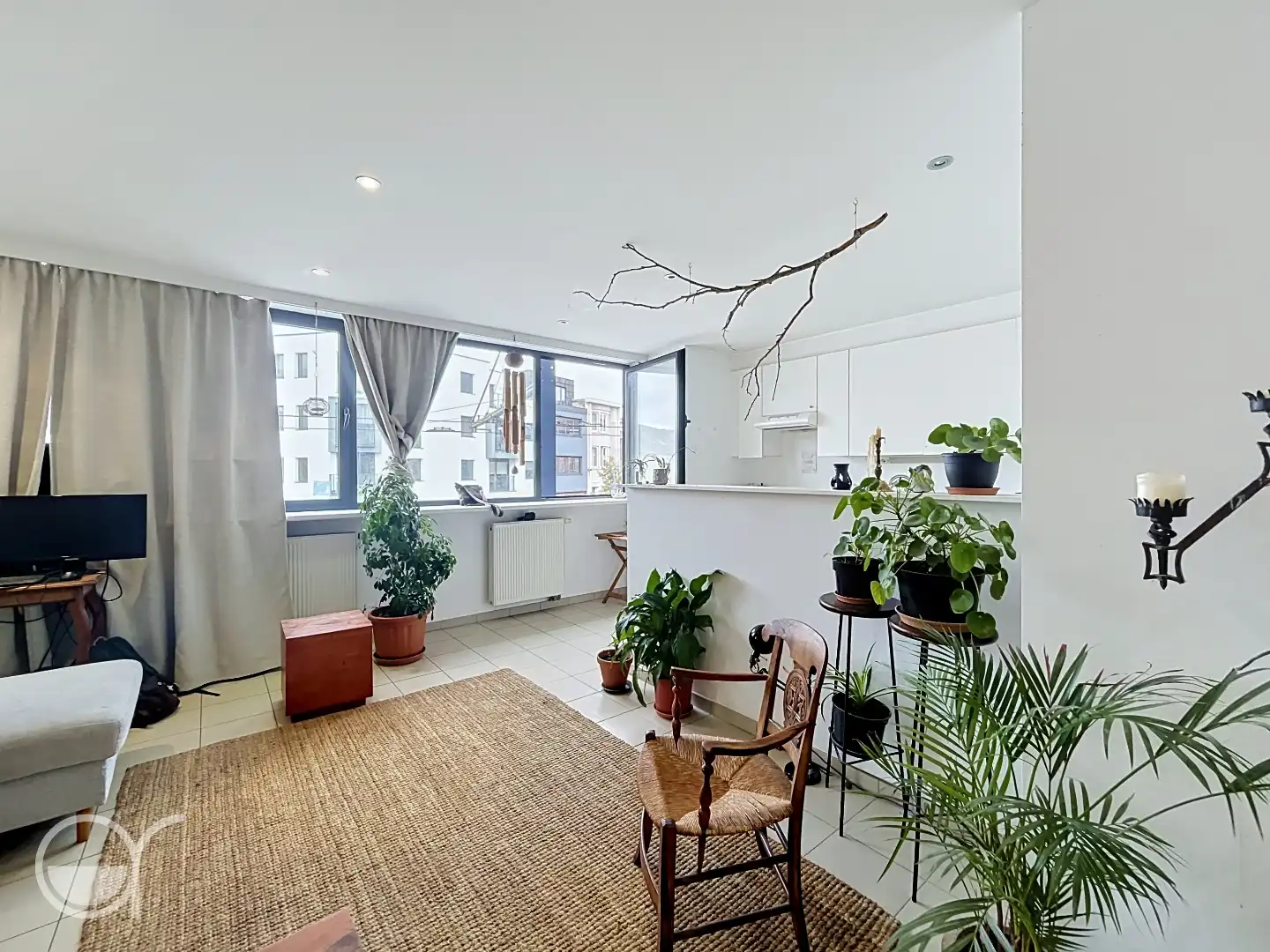Lichtrijk tweeslaapkamerappartement nabij Gent Sint-Pieters foto 2