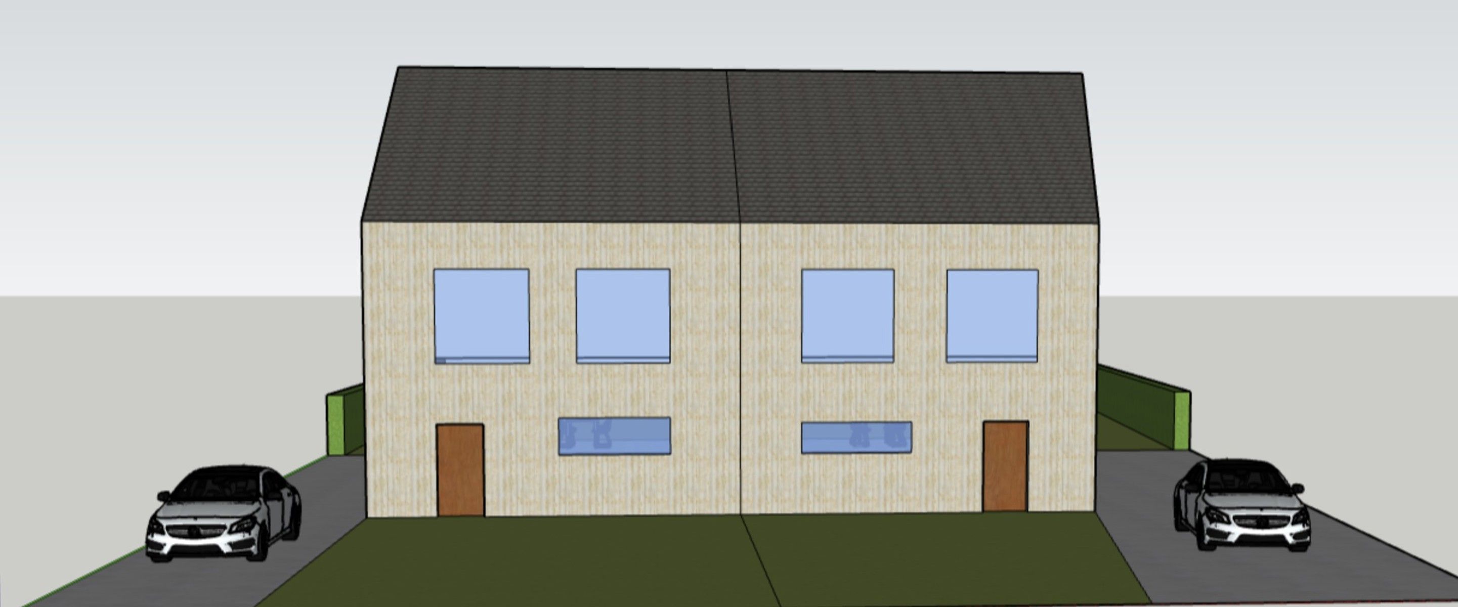 Bouwgrond voor halfopen bebouwing nabij centrum Wetteren foto 3