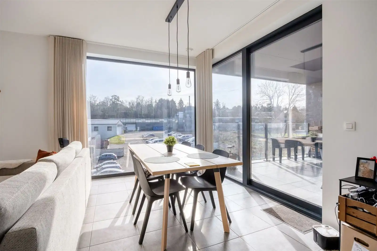 Appartement (2e verdiep) met 1 slaapkamer met ruim terras en staanplaats  foto 4
