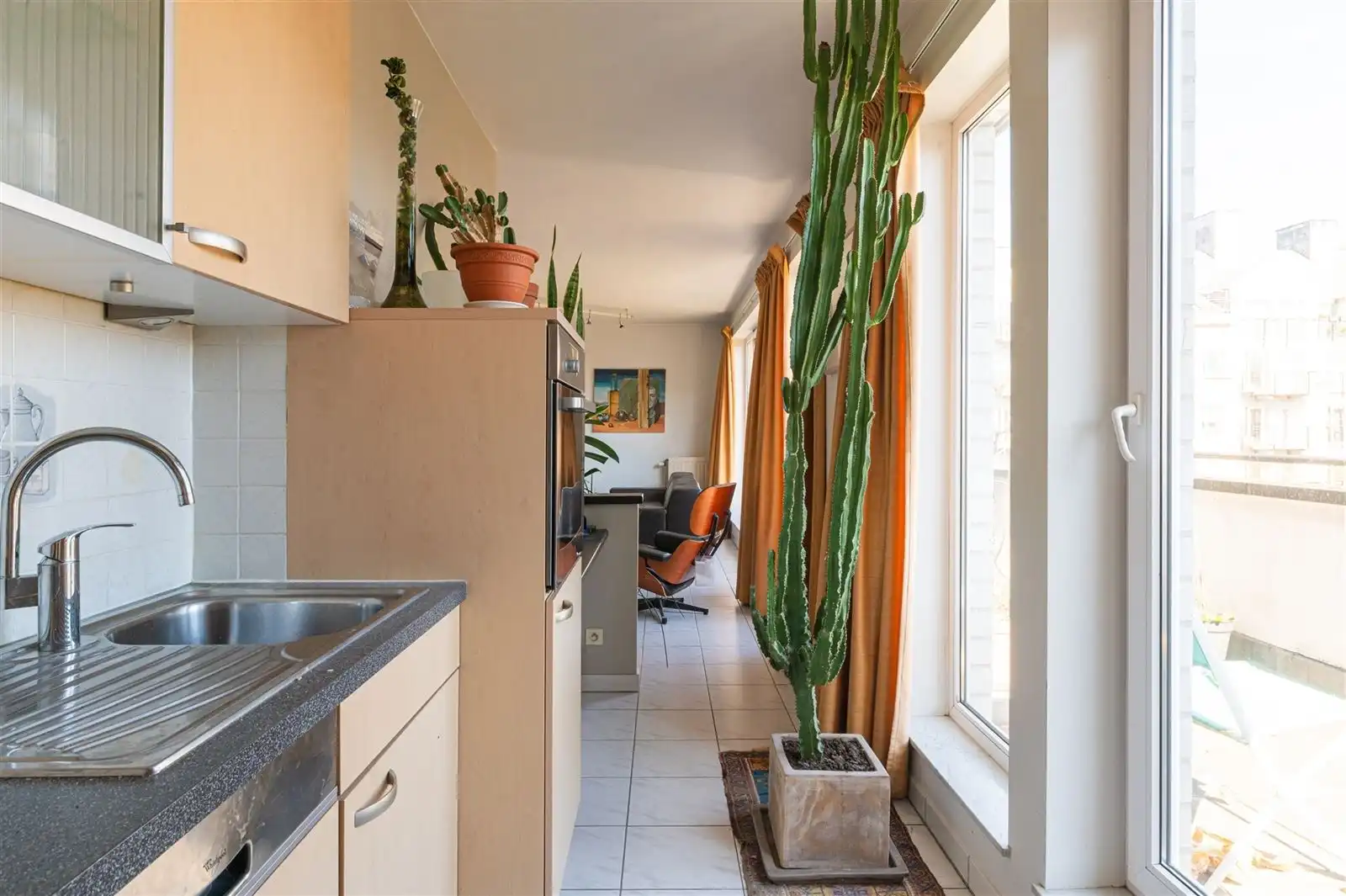 Appartement met magnifiek terras foto 12