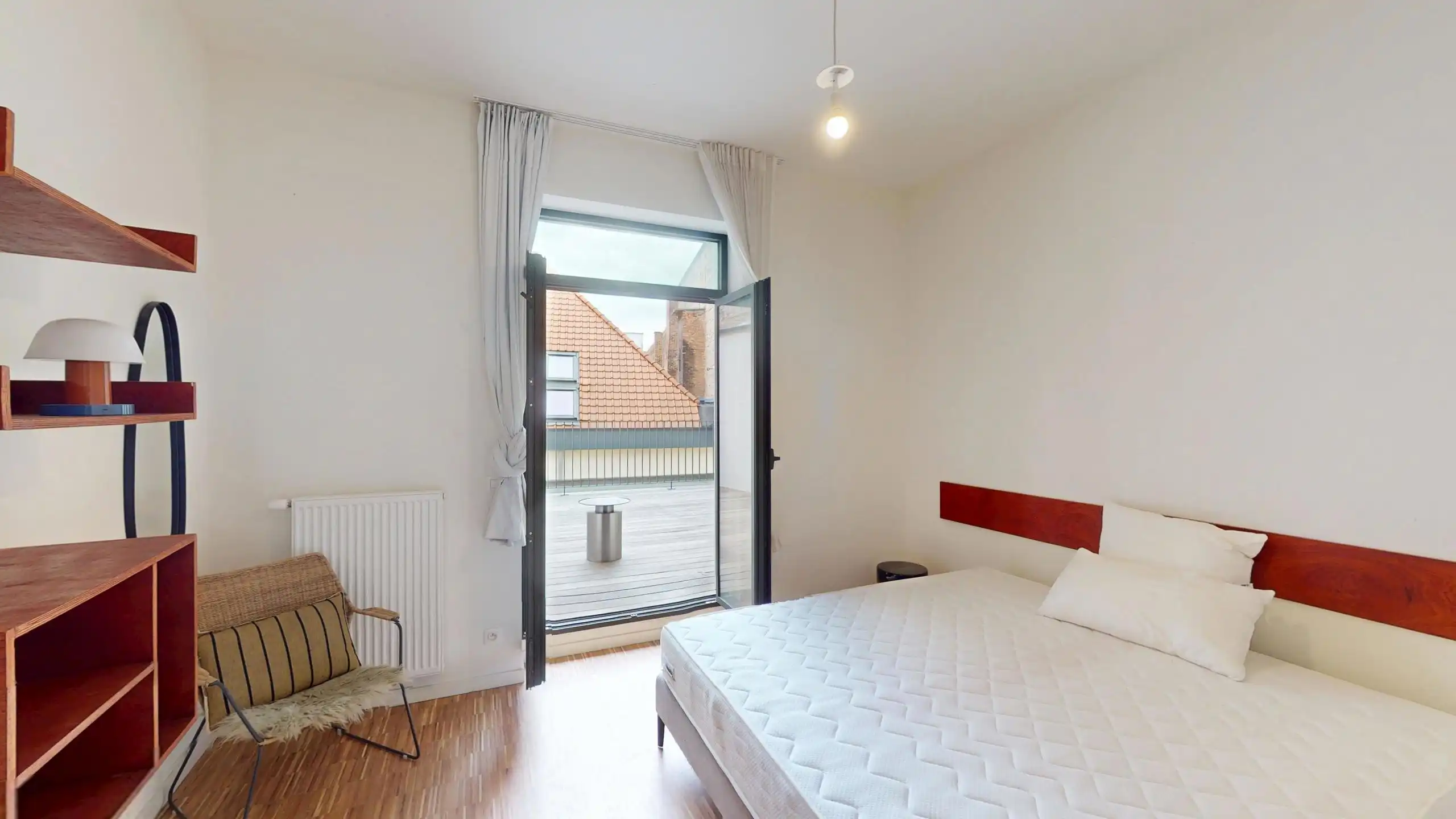 ANTWERPEN CENTRUM - Gemeubeld één slaapkamer appartement met terras foto 6