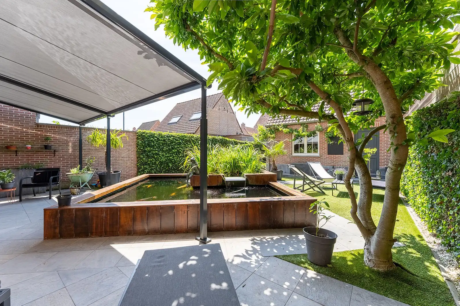Zeer ruime gezinswoning met garage en tuin in Heulebrug foto 23