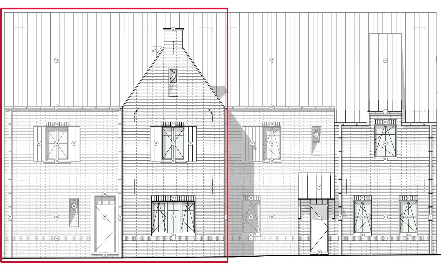 Halfvrijstaande nieuwbouwwoning (Casco plus) foto {{pictureIndex}}