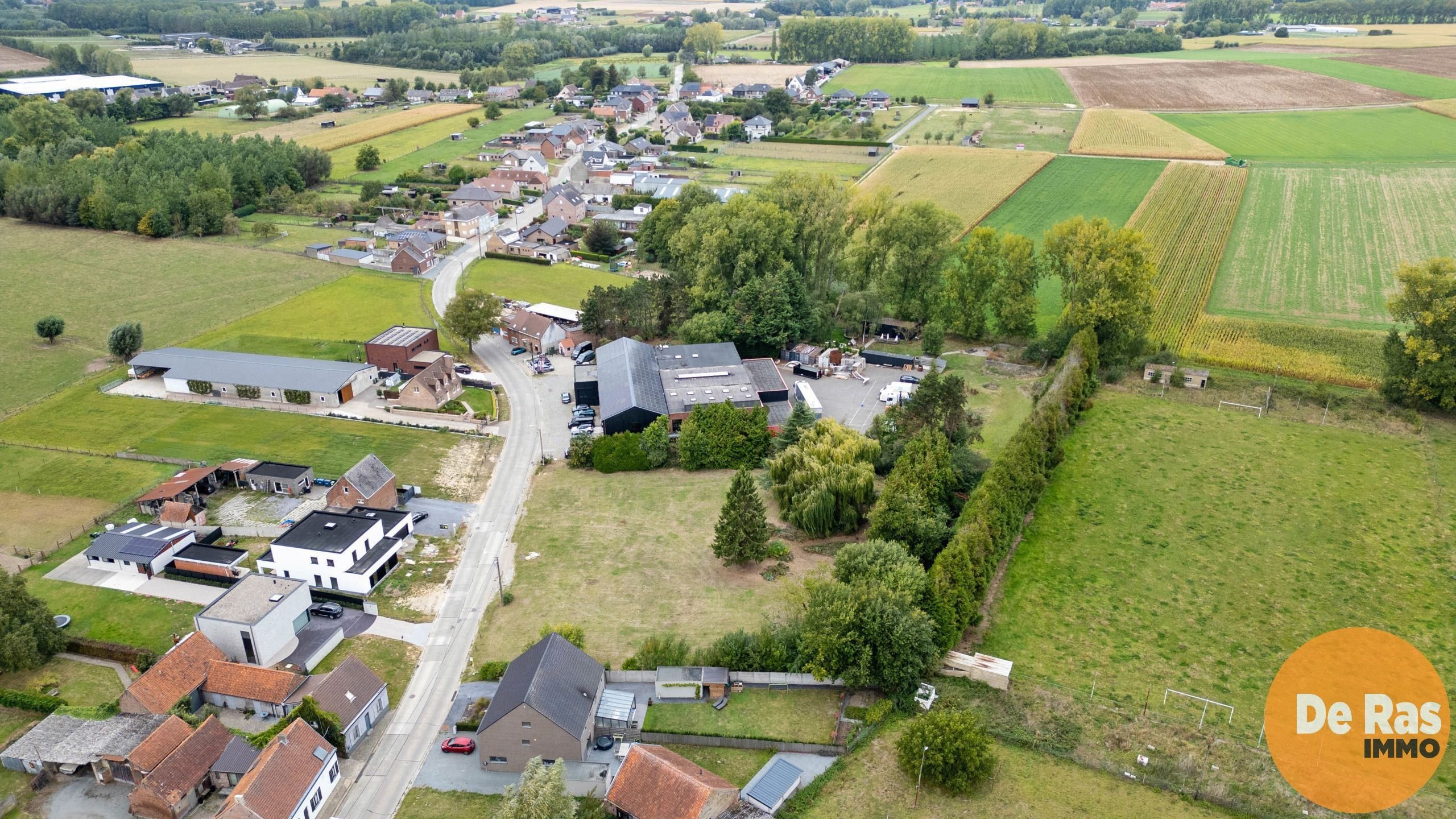BAVEGEM- Bouwgrond (lot 1) voor halfopen bebouwing met weide foto 5