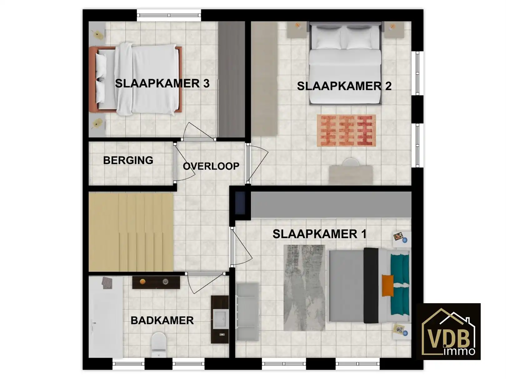 Instapklare halfopen bebouwing met 3 slaapkamers foto 19