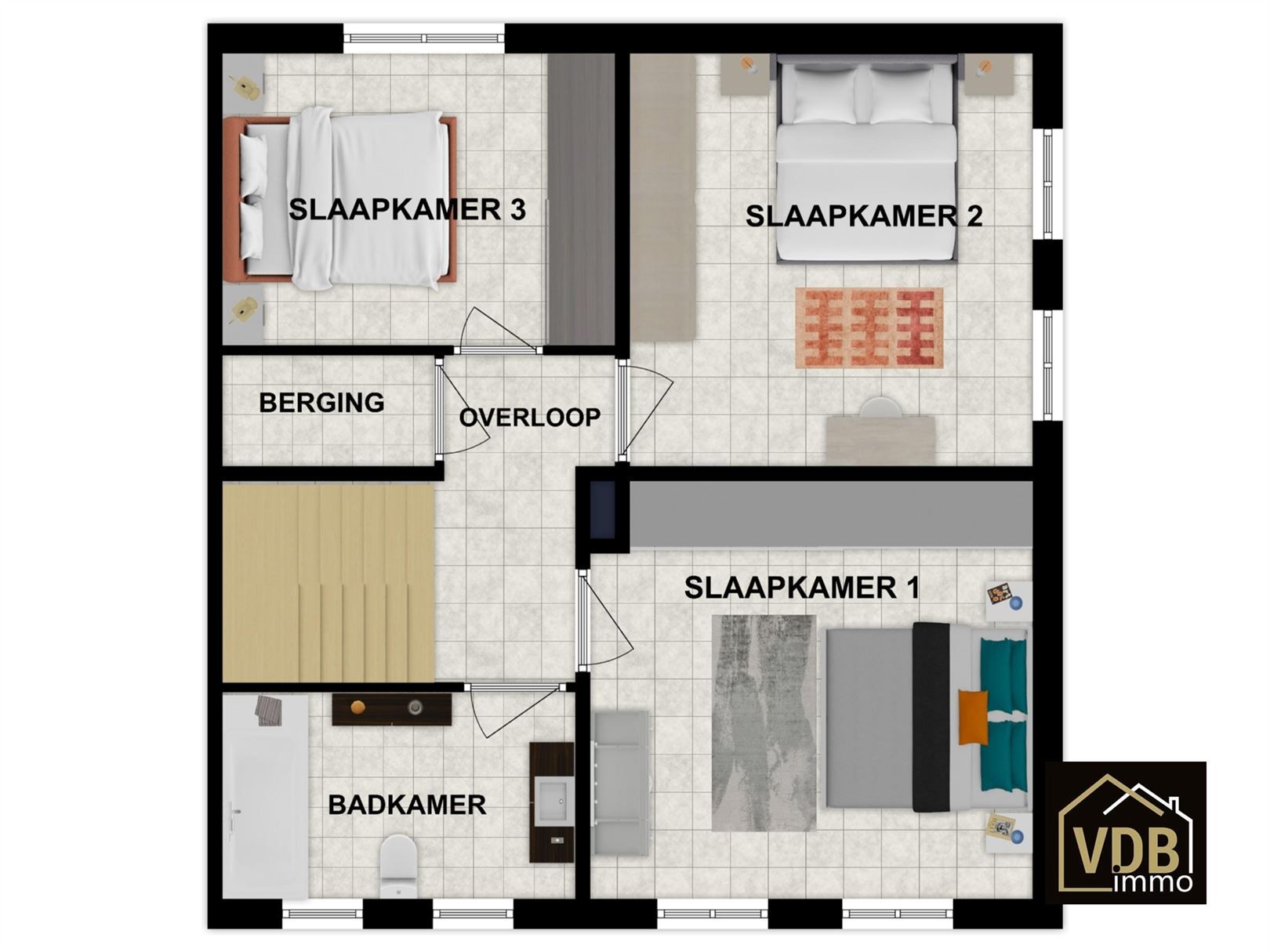 Instapklare halfopen bebouwing met 3 slaapkamers foto 19