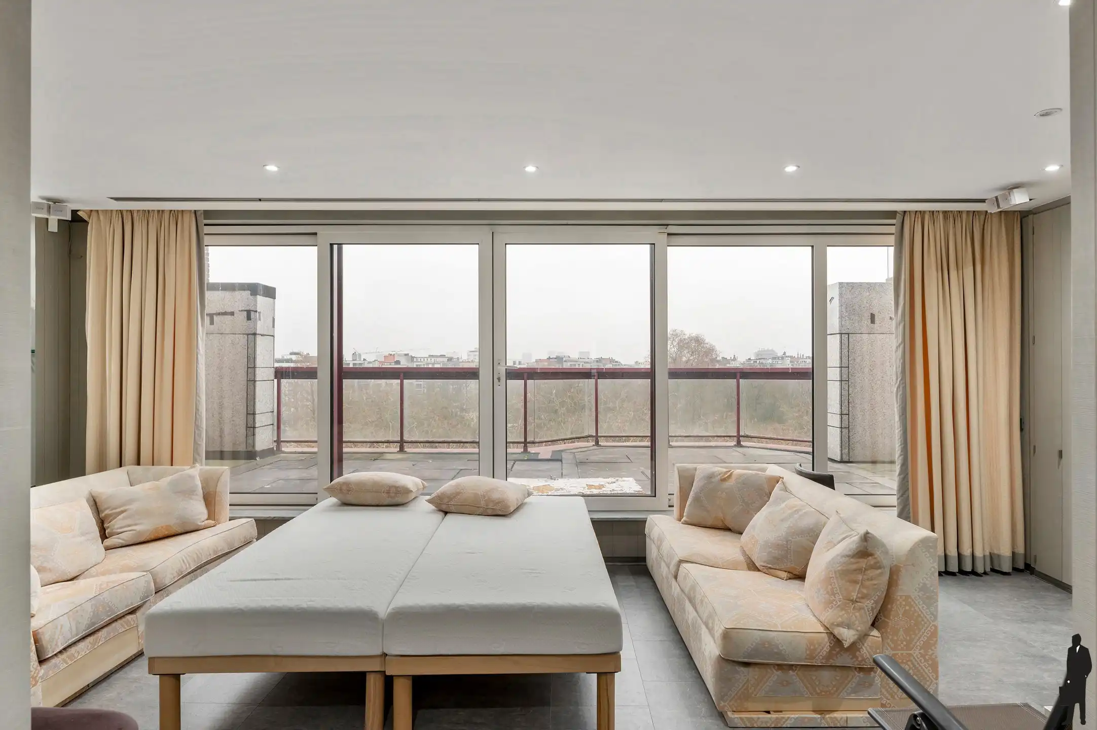 Uitzonderlijk penthouse (400 m²)  zicht op het Stadspark. foto 14