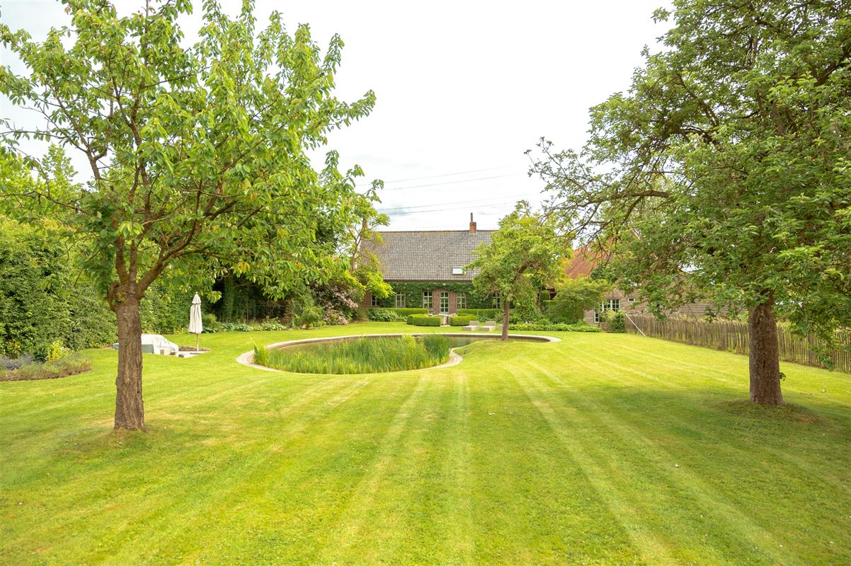 Charmante hoeve met loods en idyllische tuin te koop in Zwevegem foto 25