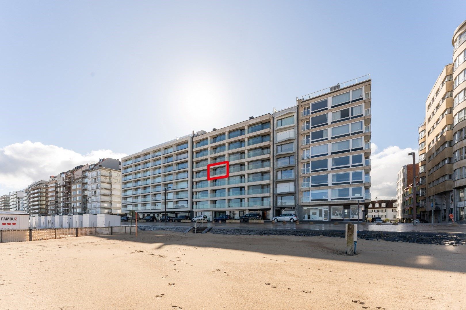 Mooi ruim appartement met 3 slk's op de Zeedijk in het Zoute foto 12