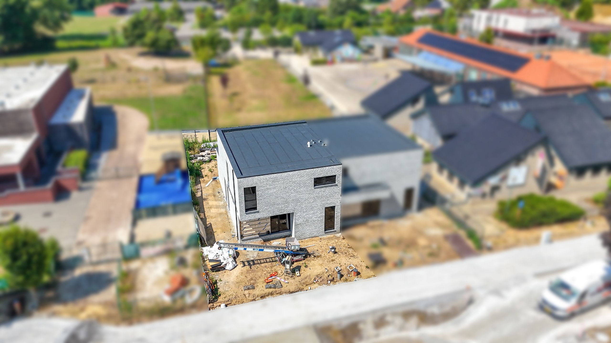Moderne casco woning met 4slpks en bureauruimte in Boekt! foto 7