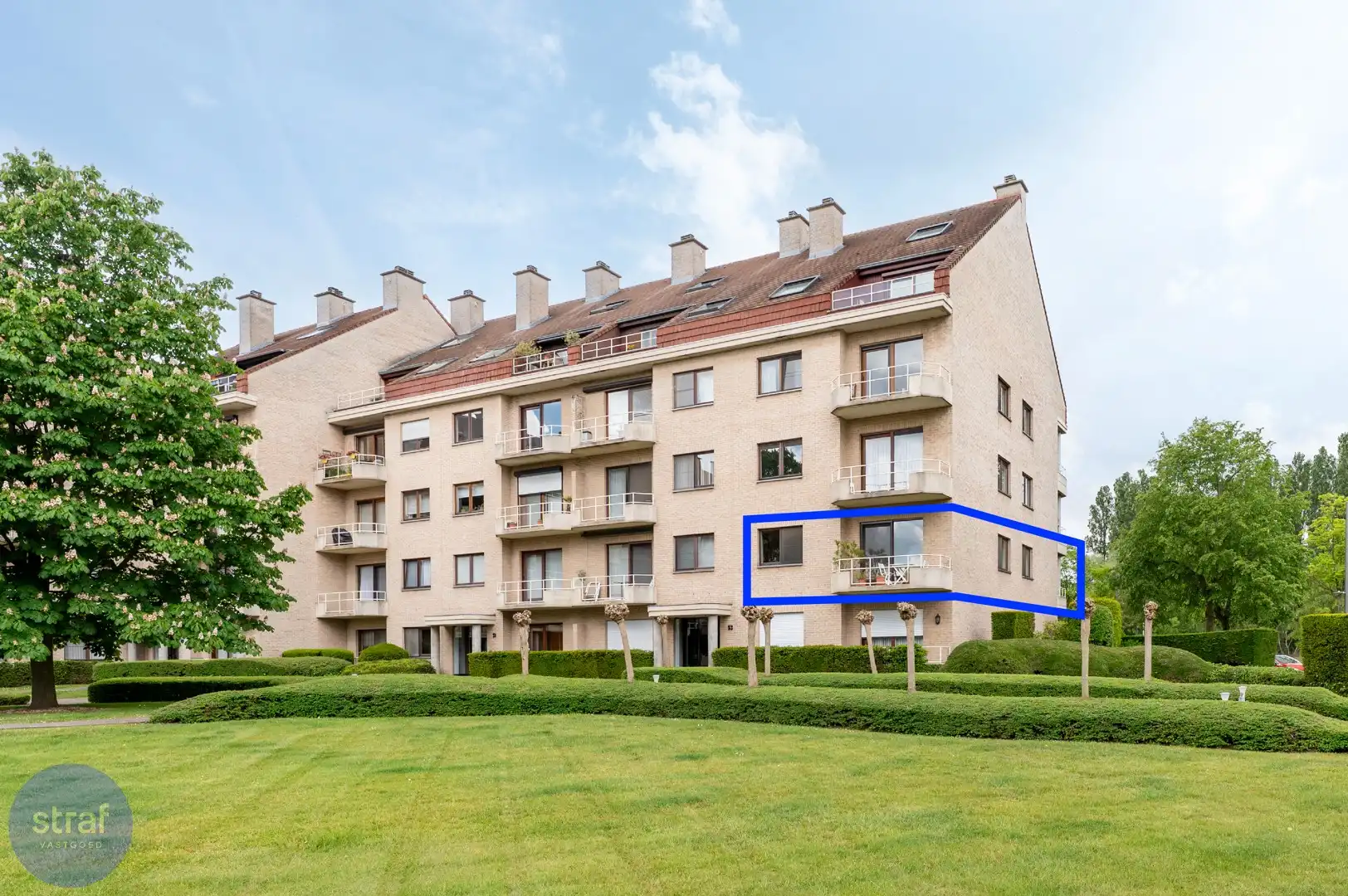 Groot 3 slpk appartement met 2 terrassen foto 17