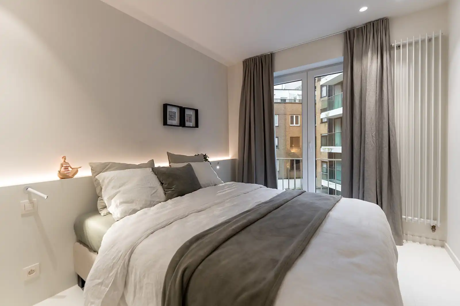 Leuk gerenoveerd appartement met zijdelings zeezicht gelegen vlakbij de Kustlaan. foto 9