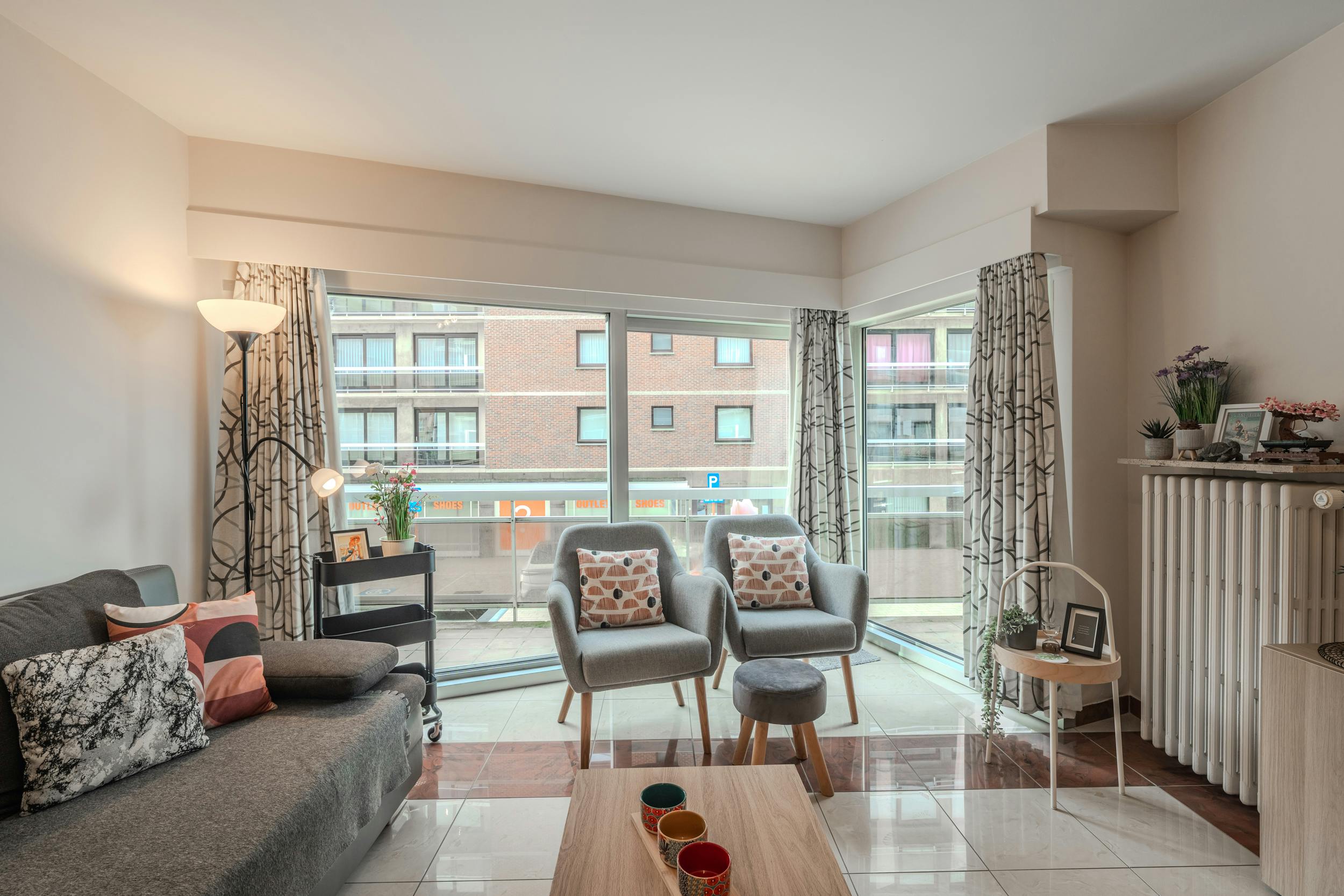 Lichtrijk éénslaapkamer appartement met zijdelings zeezicht! foto 5