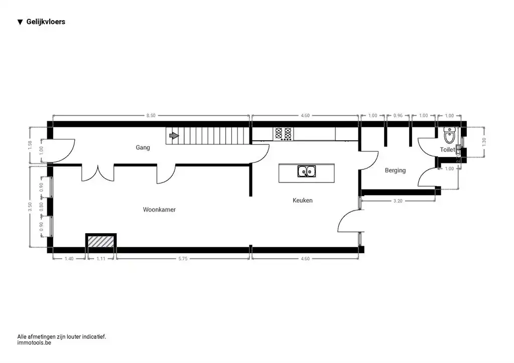 Authentieke herenwoning vlakbij Te Boelaerpark foto 15