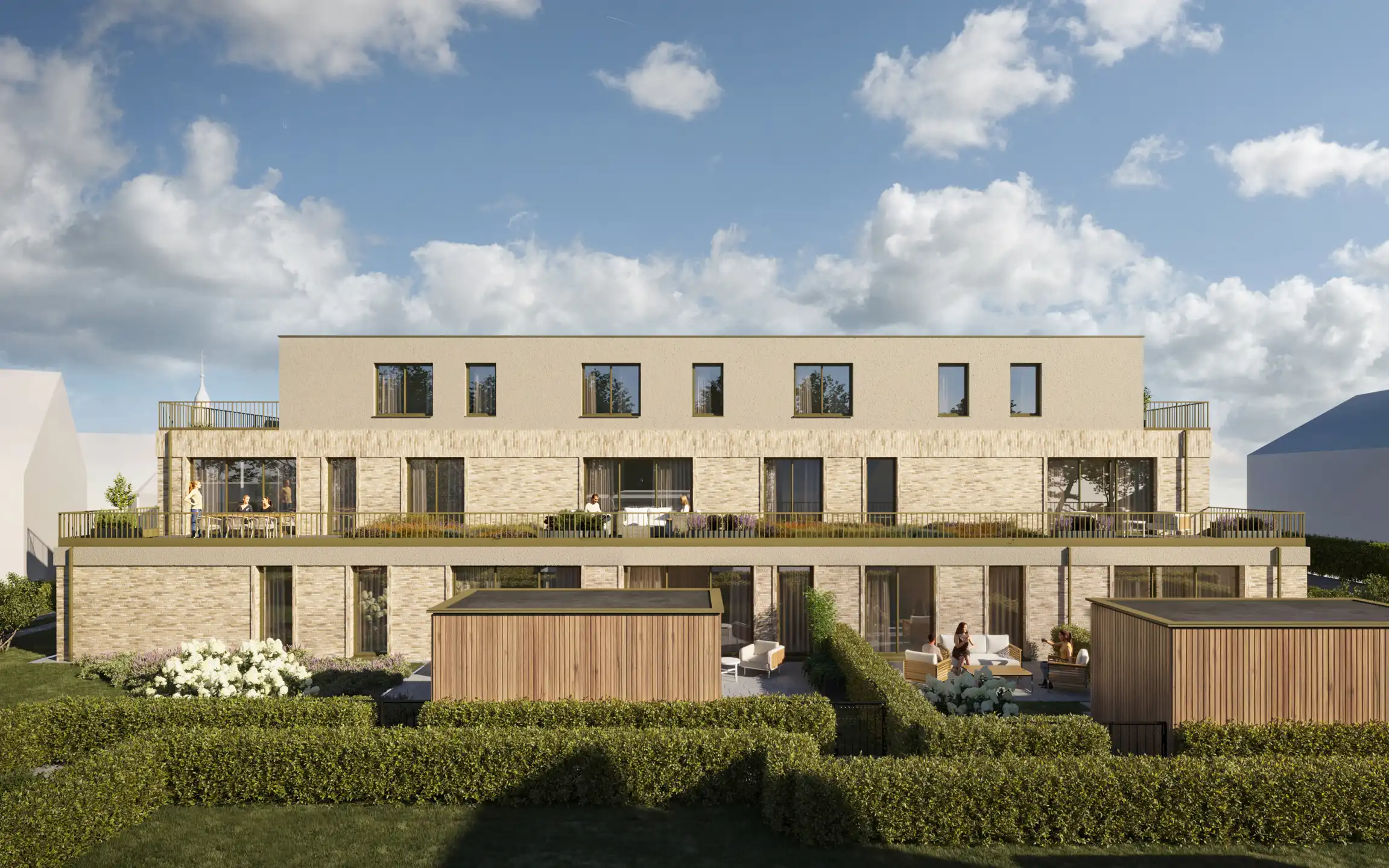  AANKOOP MOGELIJK AAN 6% BTW!  Nieuwbouwproject "Residentie ELSTERDIJK" bestaande uit 12 moderne appartementen in het centrum van Meer!  foto {{pictureIndex}}