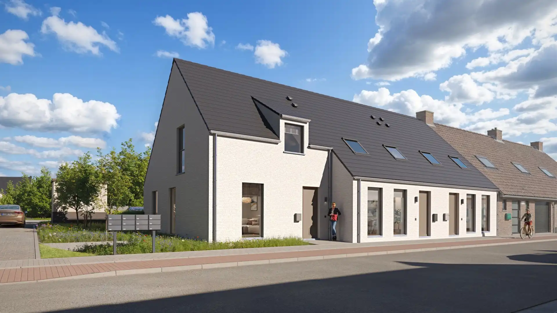 Hof ten Kole – energiezuinig wonen in het groene Koolkerke nabij Brugge foto 4