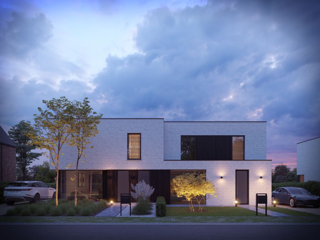 Moderne half open woning Houthulst foto 4