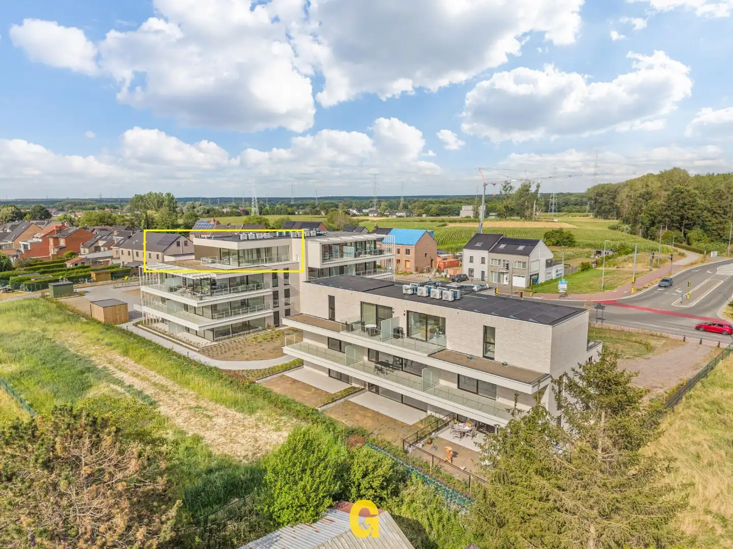 Luxueus energiezuinig penthouse appartement met ruim zonneterras met prachtig verzicht op het stadscentrum en achterliggend groen foto 28