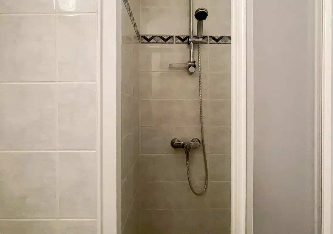 3 slaapkamer appartement in centrum koksijde bad foto 10