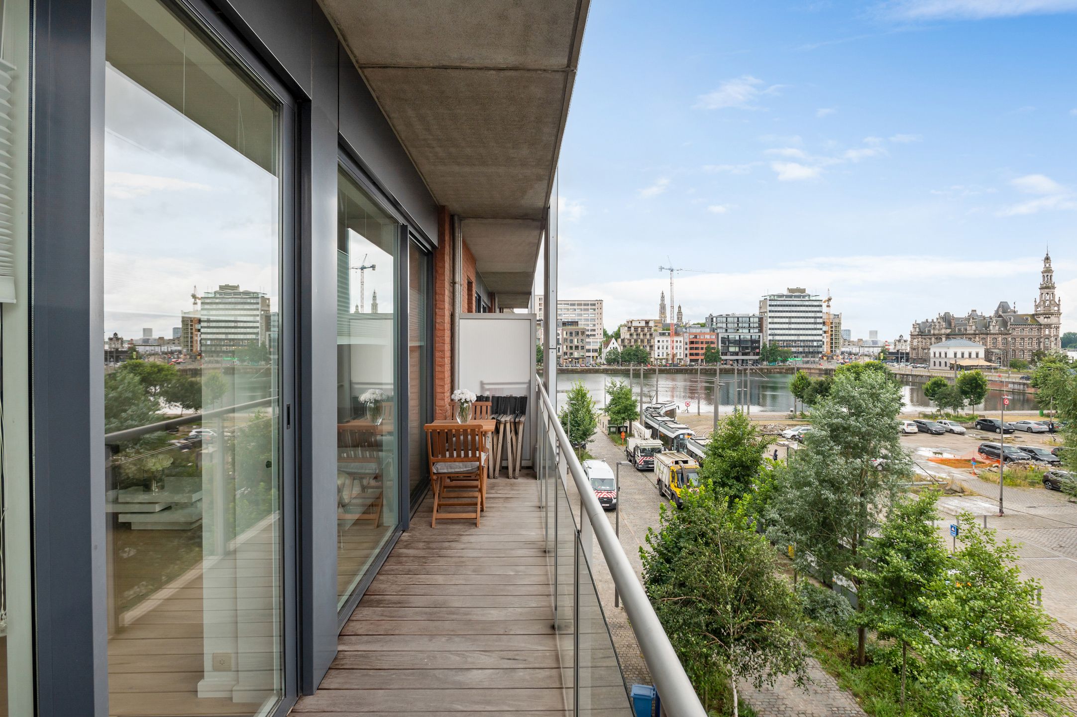 ANTWERPEN - Gemeubeld appartement met zicht op het MAS foto 15