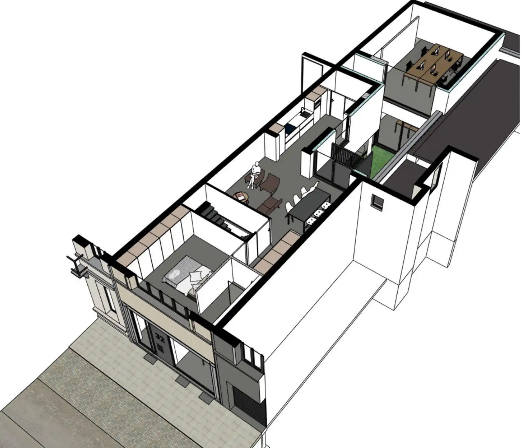 Nieuwbouw kantoor te huur te Antwerpen-Zuid!  foto 2