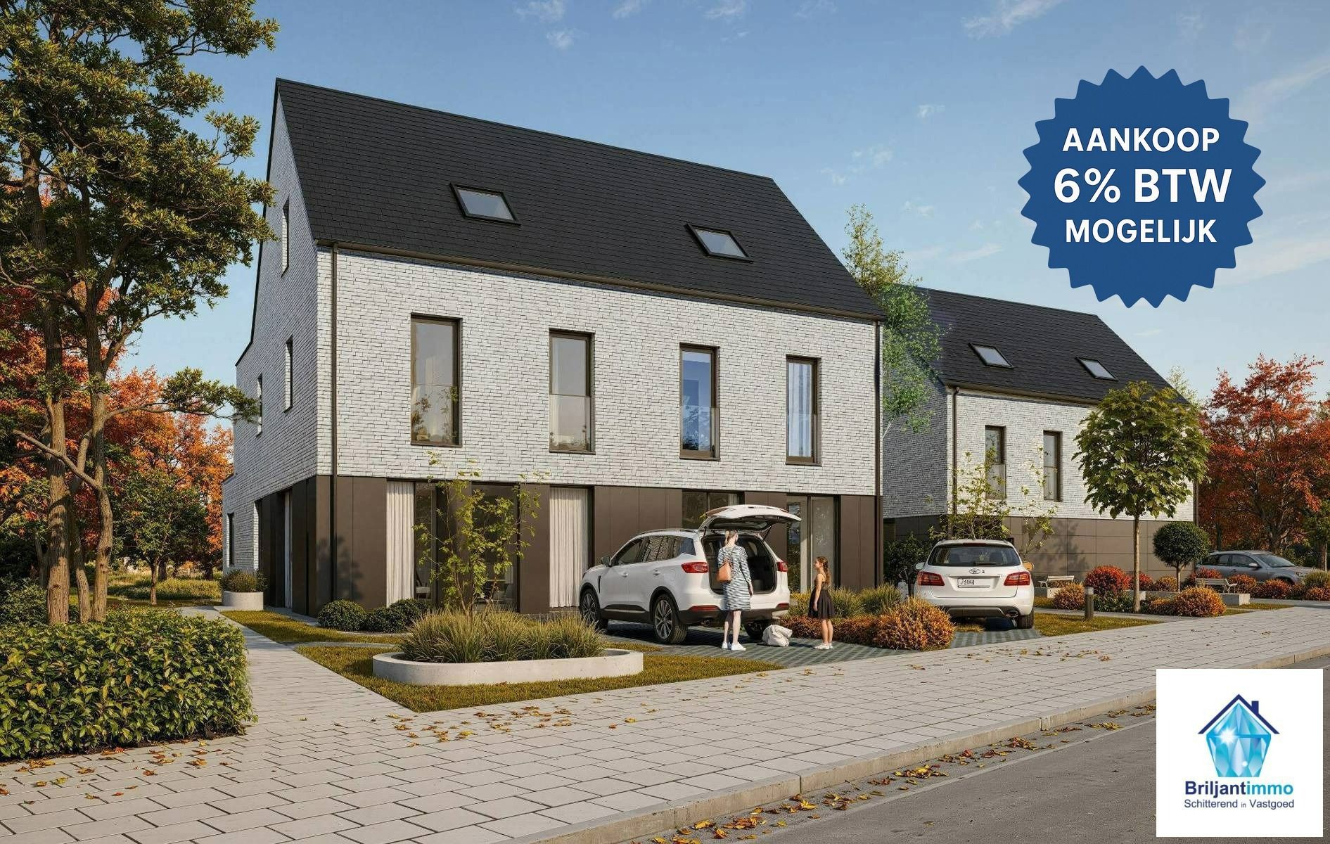 Nieuwbouw project in Wintam met zicht op velden. 6% BTW mog. foto 4
