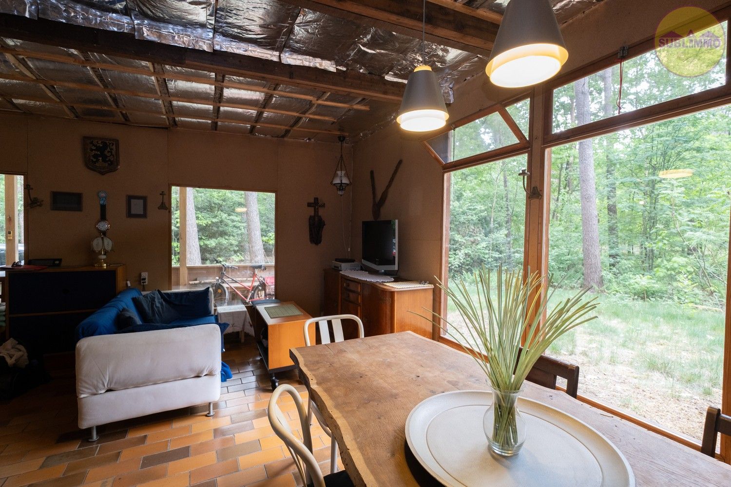 Chalet op groene locatie te Meerhout op een perceel recreatiegebied van 44a19ca foto 6
