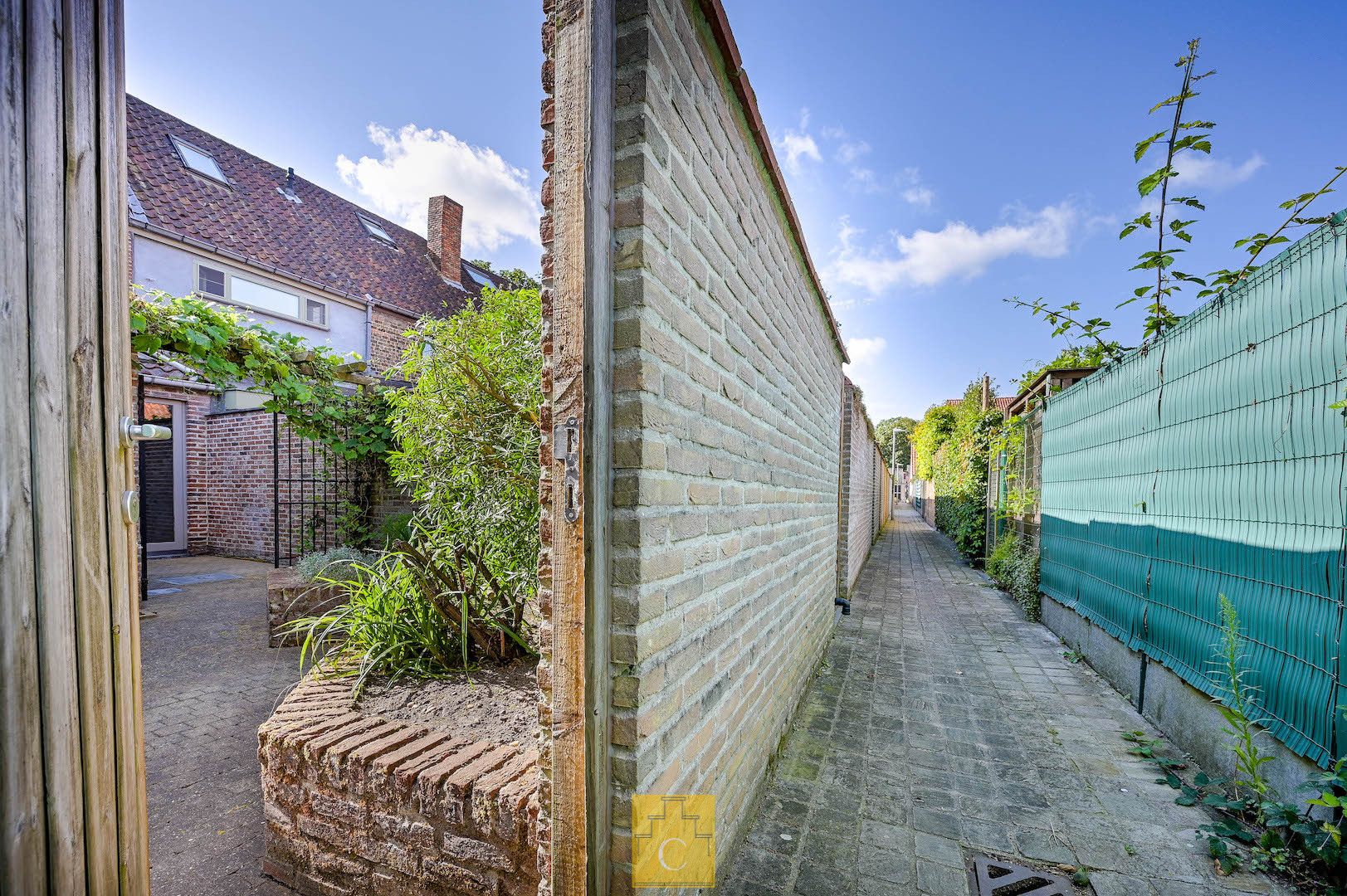 charmante stadswoning met flinke tuin en fietsenpoortje, rustige ligging op St Gillis foto 20