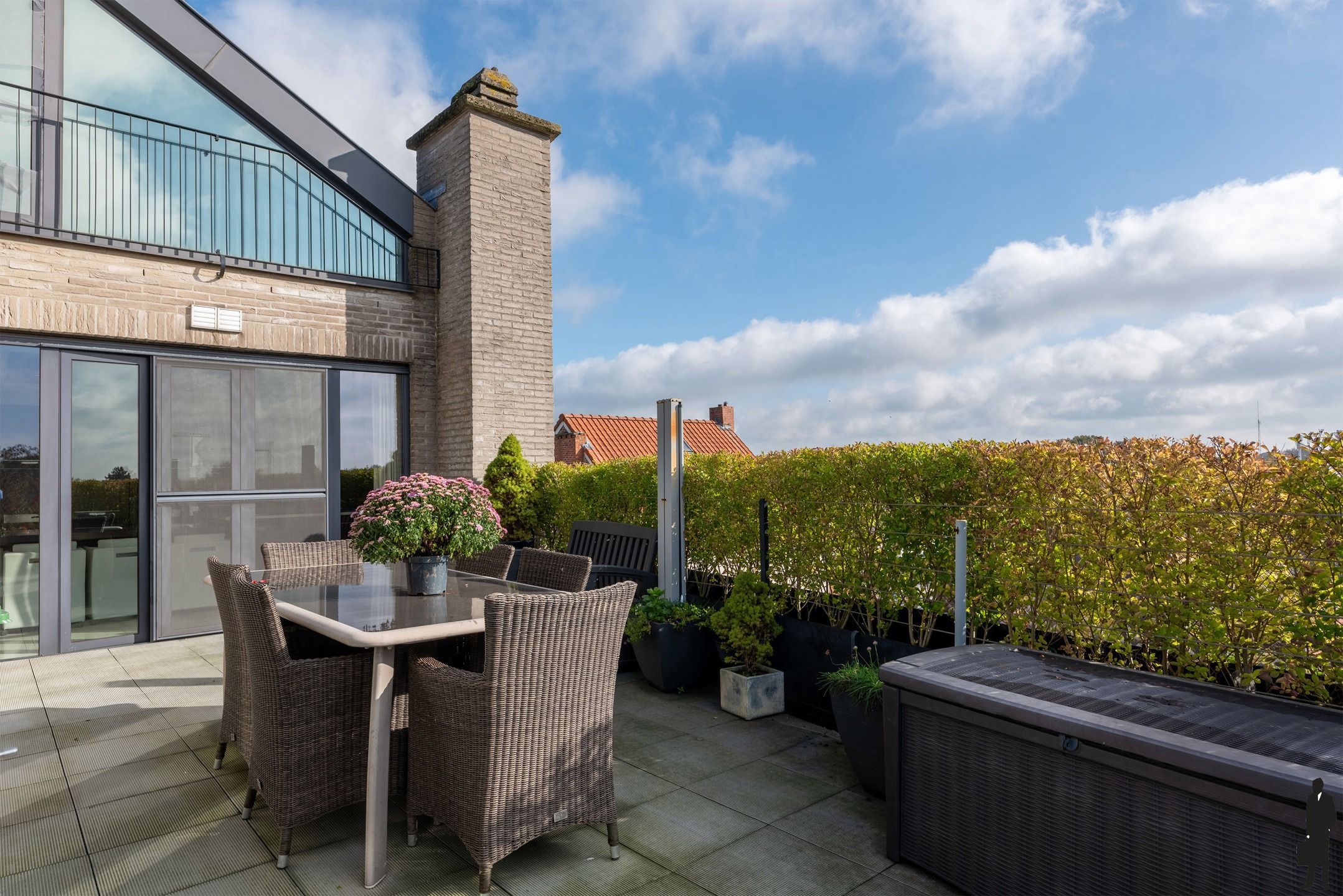 Penthouse van 178m² met 3 slpks, 2 badks en riant terras.  foto 9