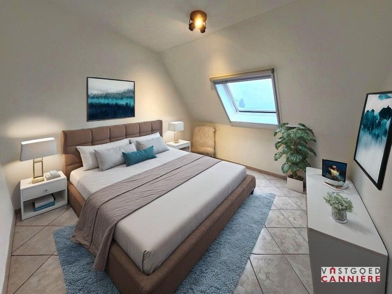 Gerenoveerd 1 slaapkamer appartement TE HUUR ZONDER SYNDICKOST op de markt van Wakken! foto 9