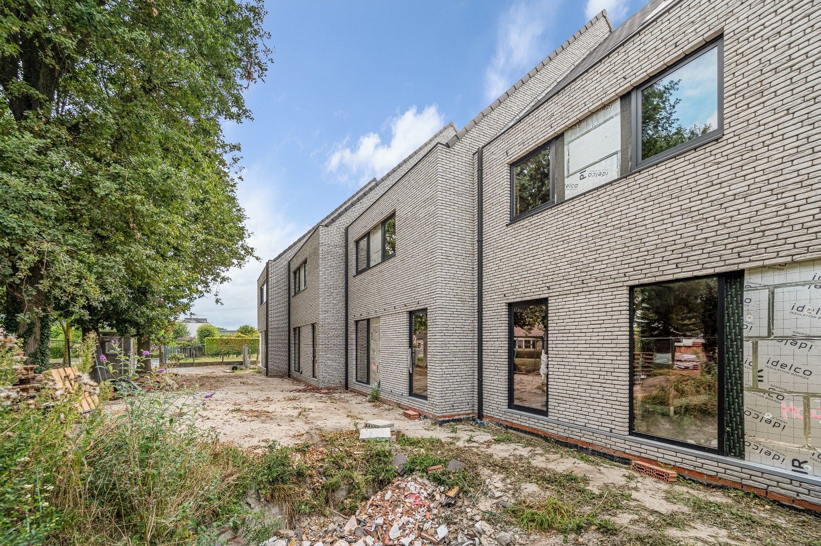 Nieuw halfopen BEN-woning in een doodlopende straat, aan een groenzone foto 10