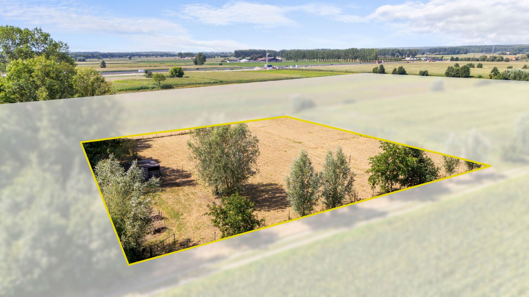 Te koop: weidegrond met stal nabij de Vakebuurtstraat foto 4