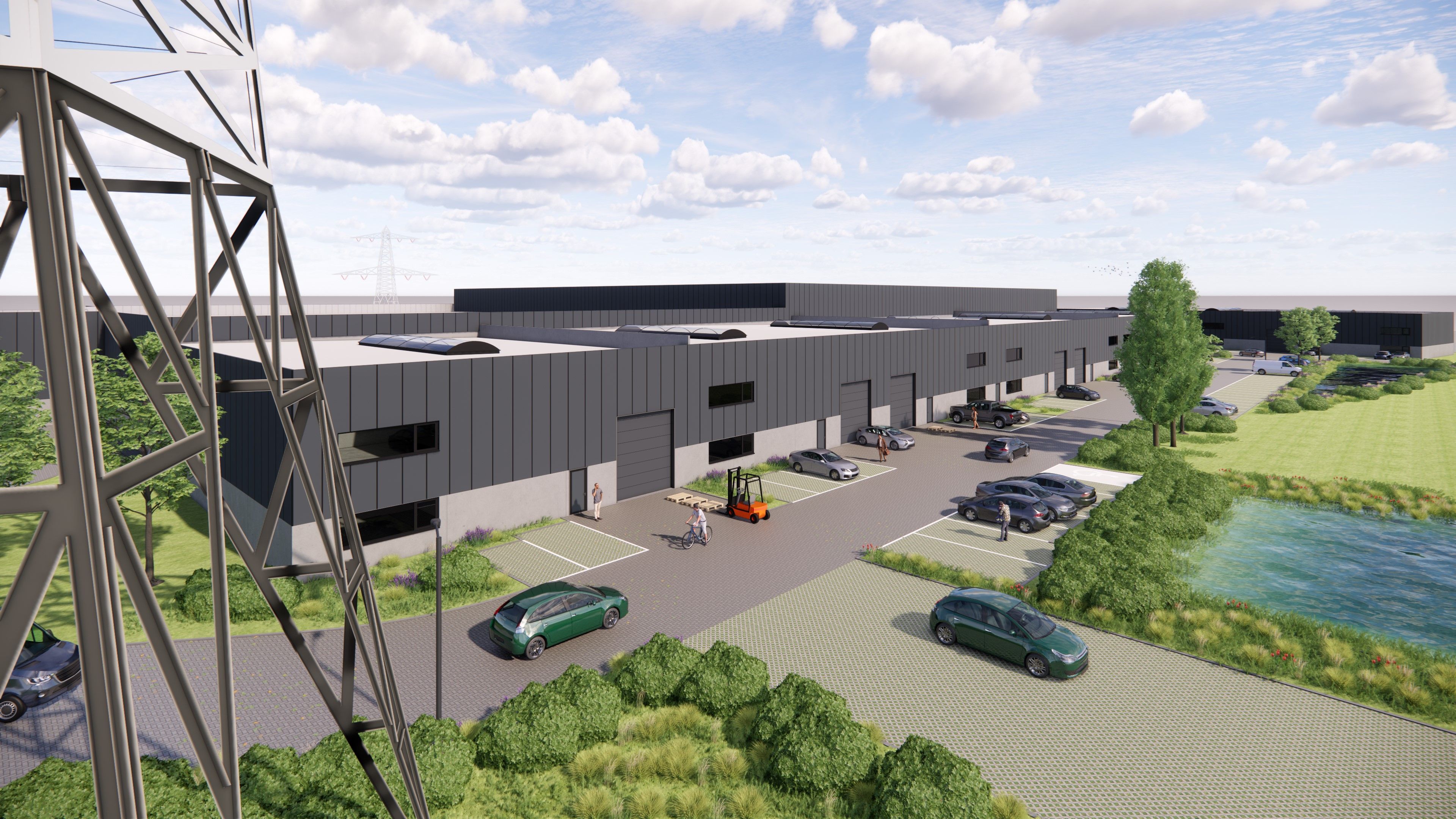 NIEUWBOUW KMO UNITS 508 TOT 707 M2 MET PARKING foto {{pictureIndex}}