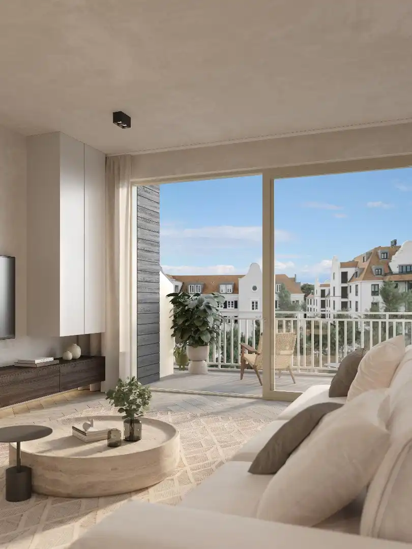 Residentie Duinhof-Noord - Moderne villa-appartementen met terras aan de Zeedijk in Cadzand. foto 19