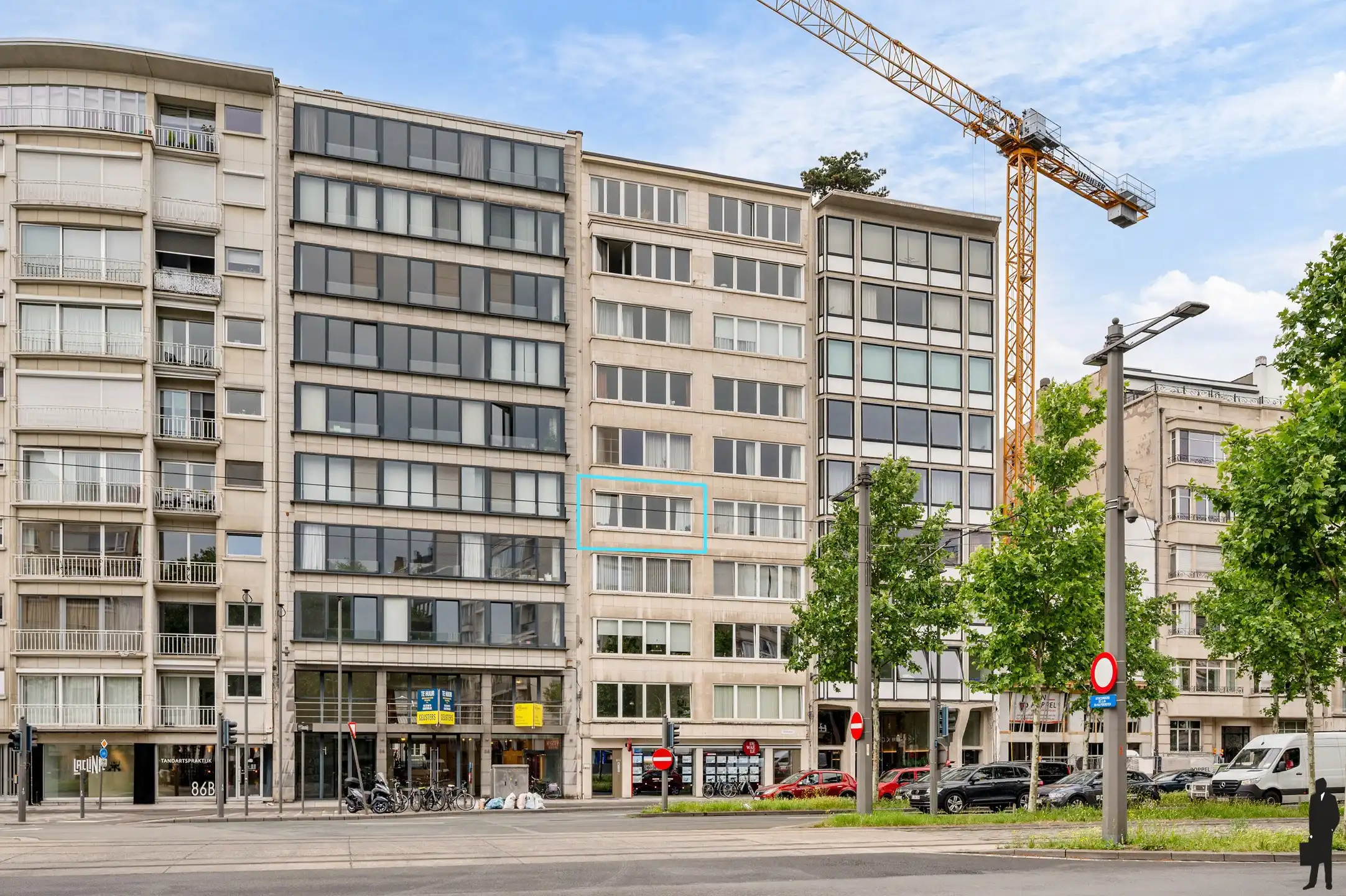 Ruim appartement op centrale locatie met terras én balkon foto 21