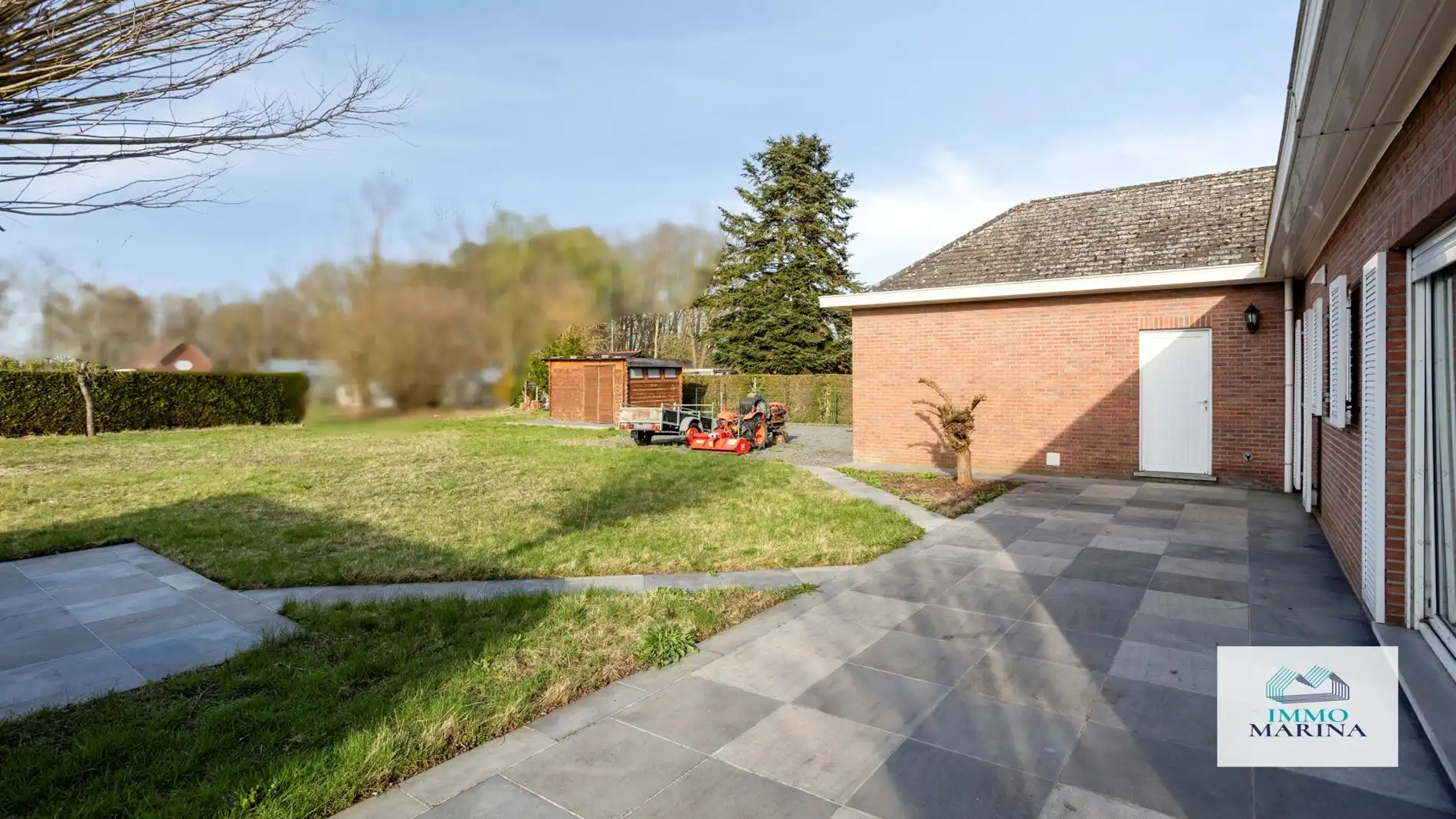 Gelijkvloerse woning met tuin en garage op 15a31ca foto 22