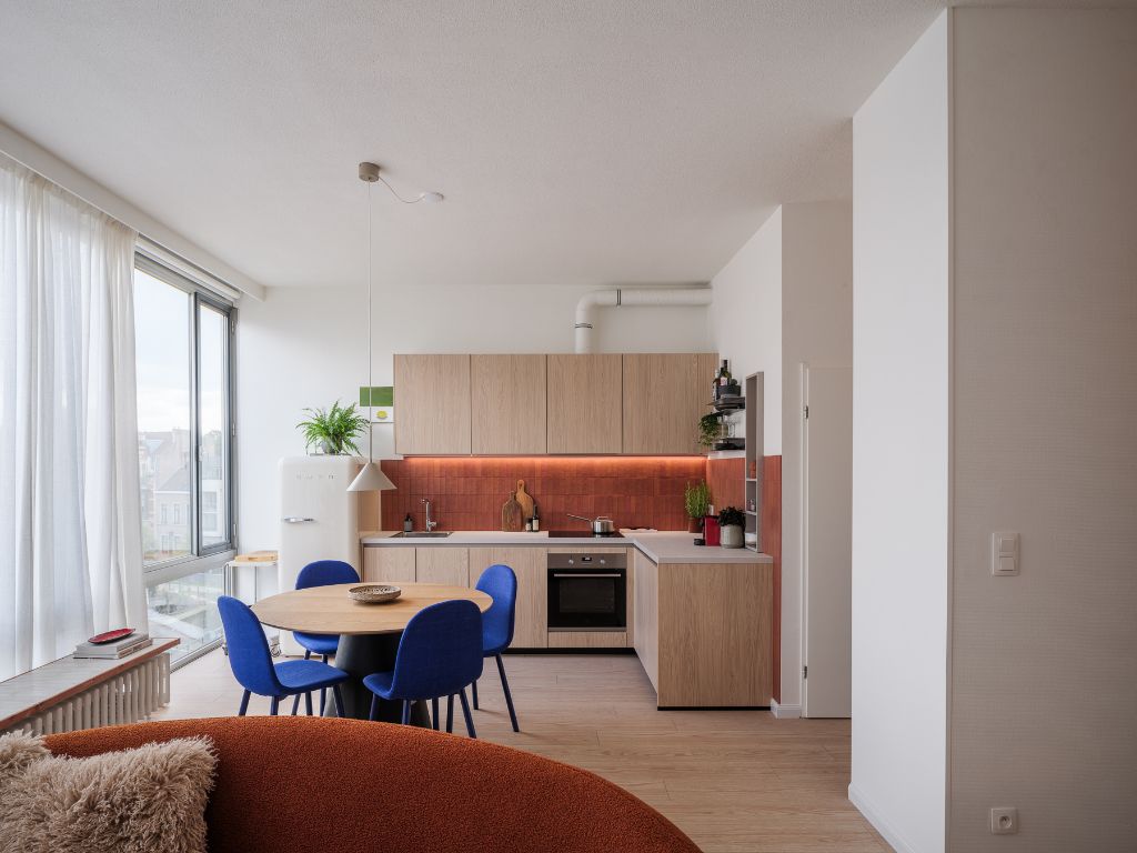 Stijlvolle cityflat met zicht op de coupure foto 6