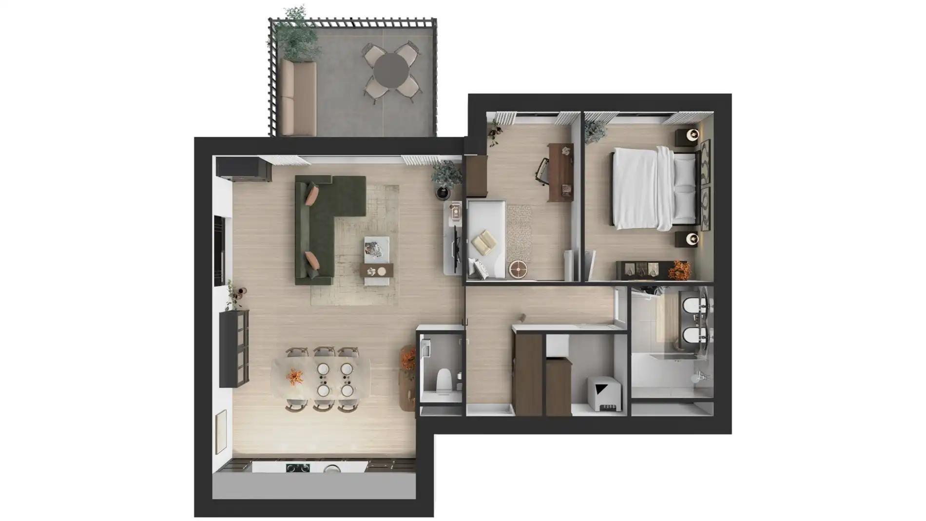 Penthouse met dakterras te koop in het hartje van Pelt! foto 20