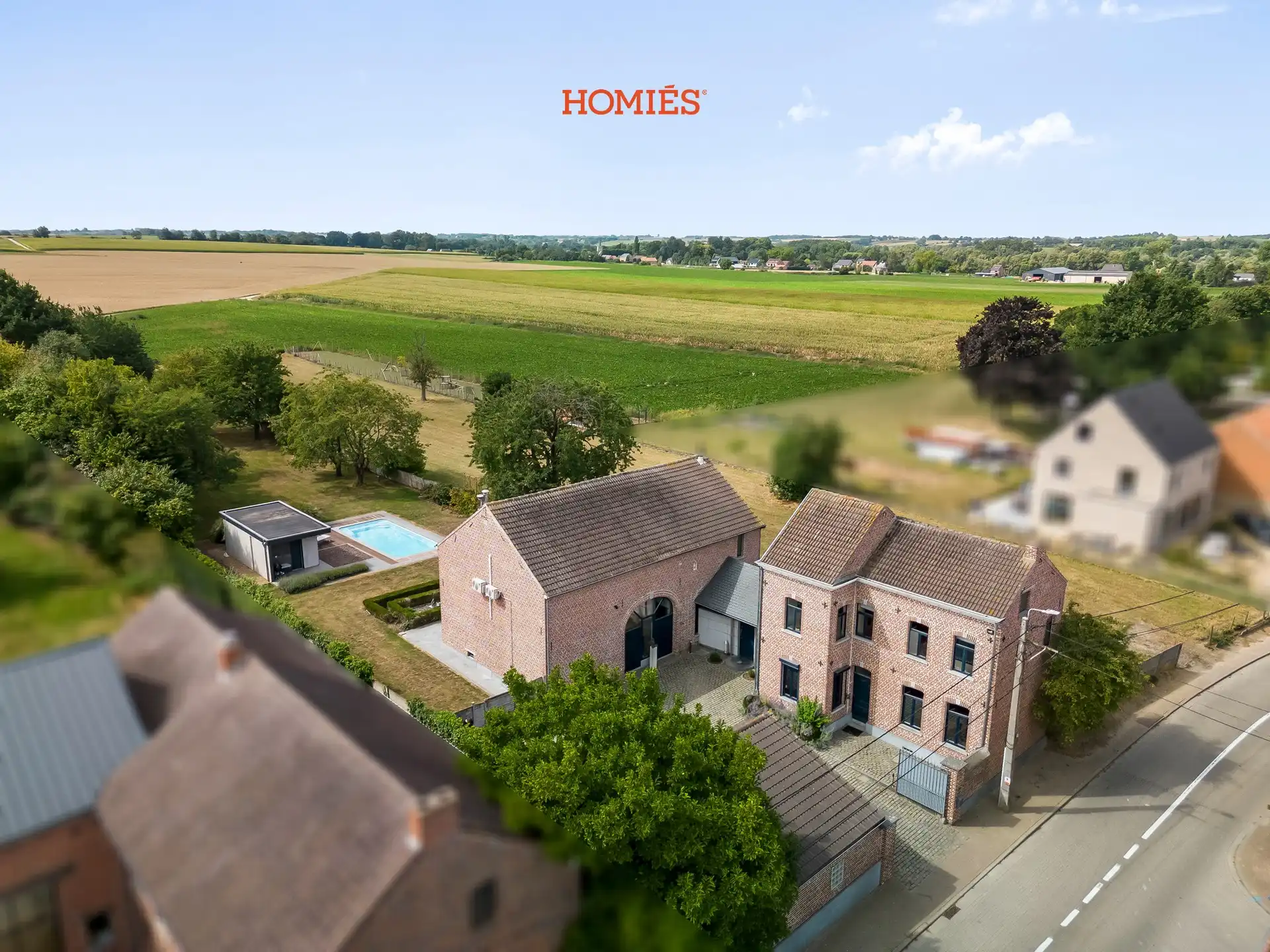 Karaktervolle hoeve met grote tuin en zwembad foto 2