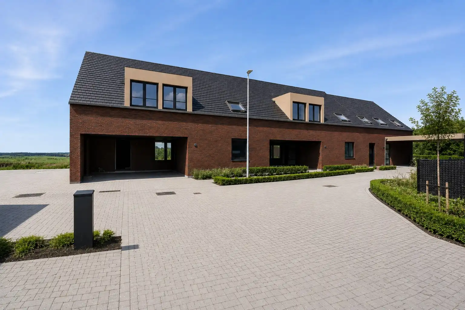 Halfopen nieuwbouwwoning met 5 slaapkamers in residentieel project "De Mangelaar" foto 3