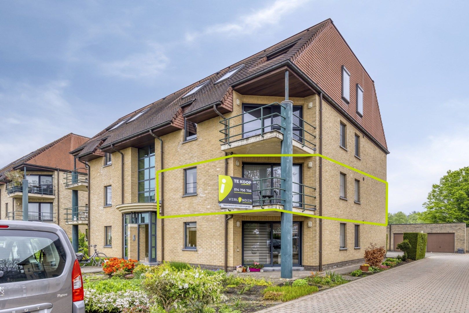 Appartement met 2 slpks en garage op wandelafstand van Westerlo-centrum ! foto {{pictureIndex}}