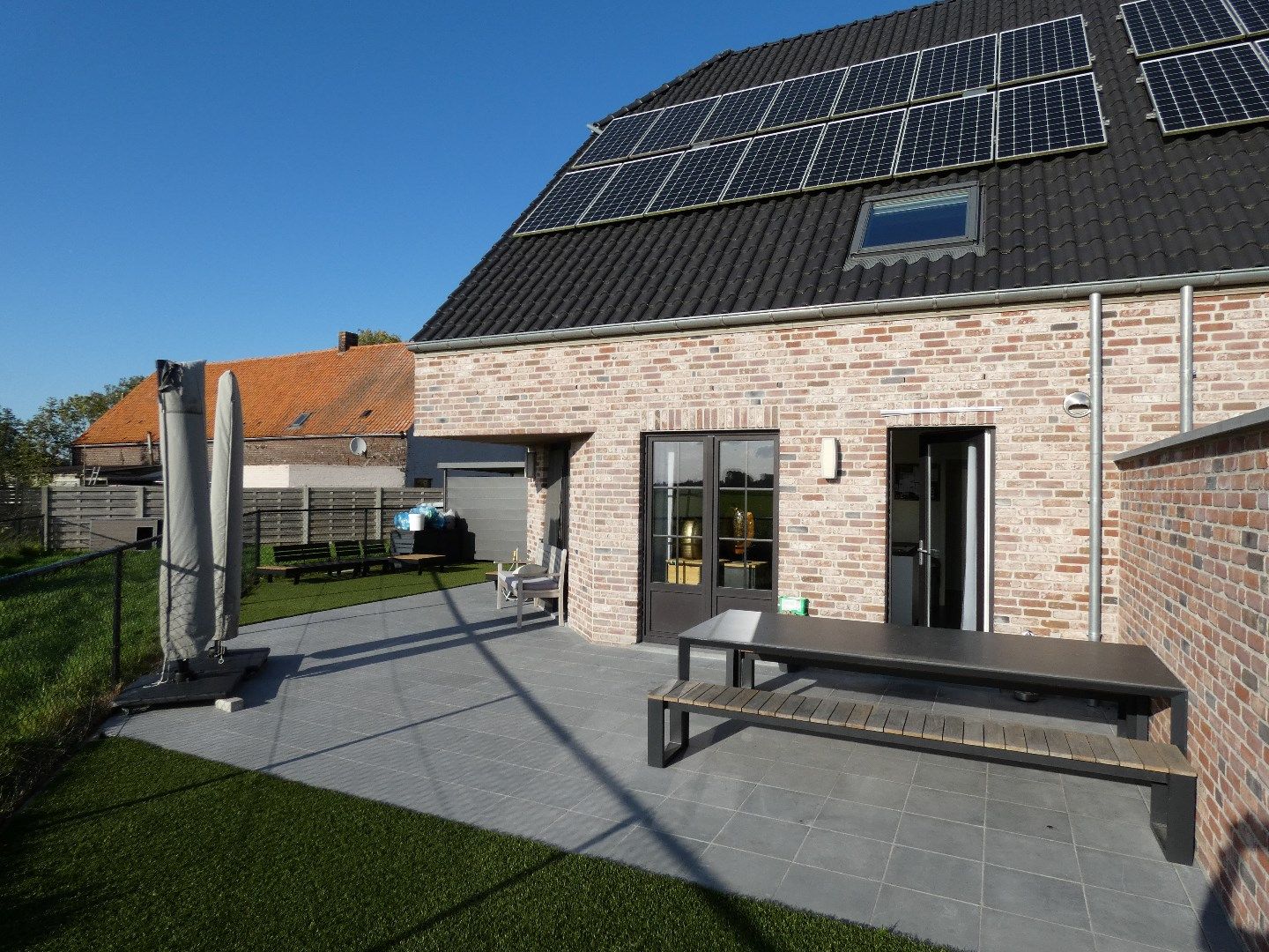 Prachtige energiezuinige woning, 3 slp, garage en tuin met open zicht, Ichtegem foto 3