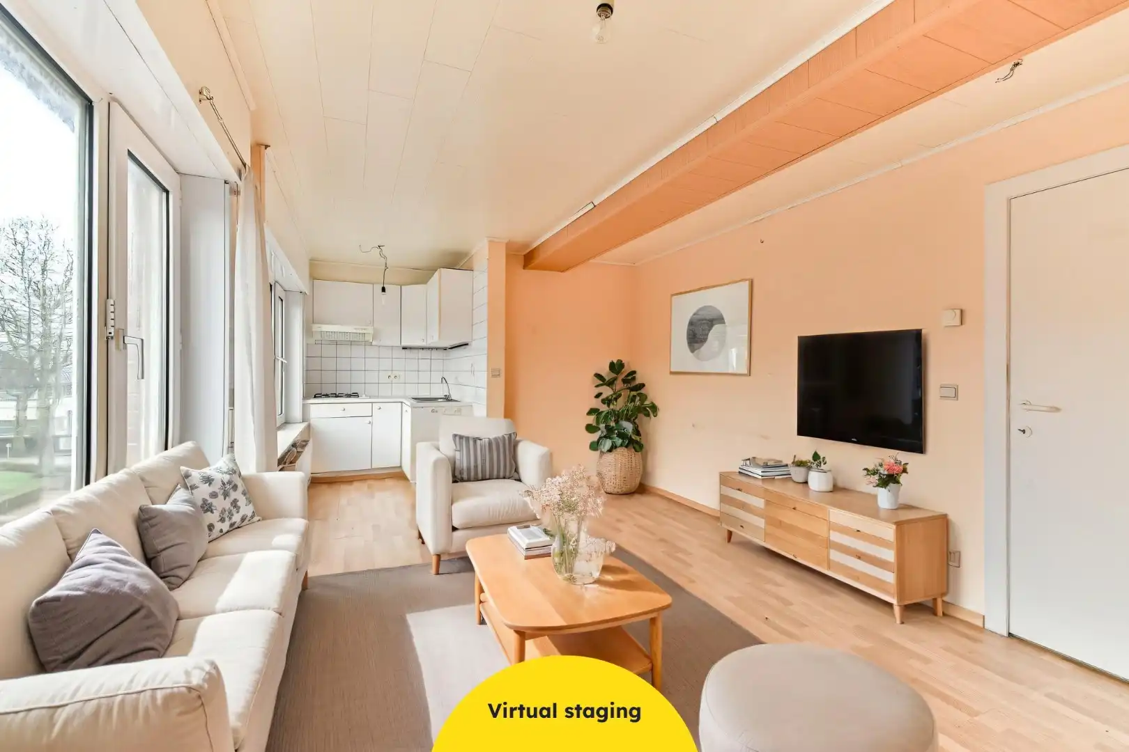 Te renoveren appartementsgebouw met loods op 1.131 m² foto 6