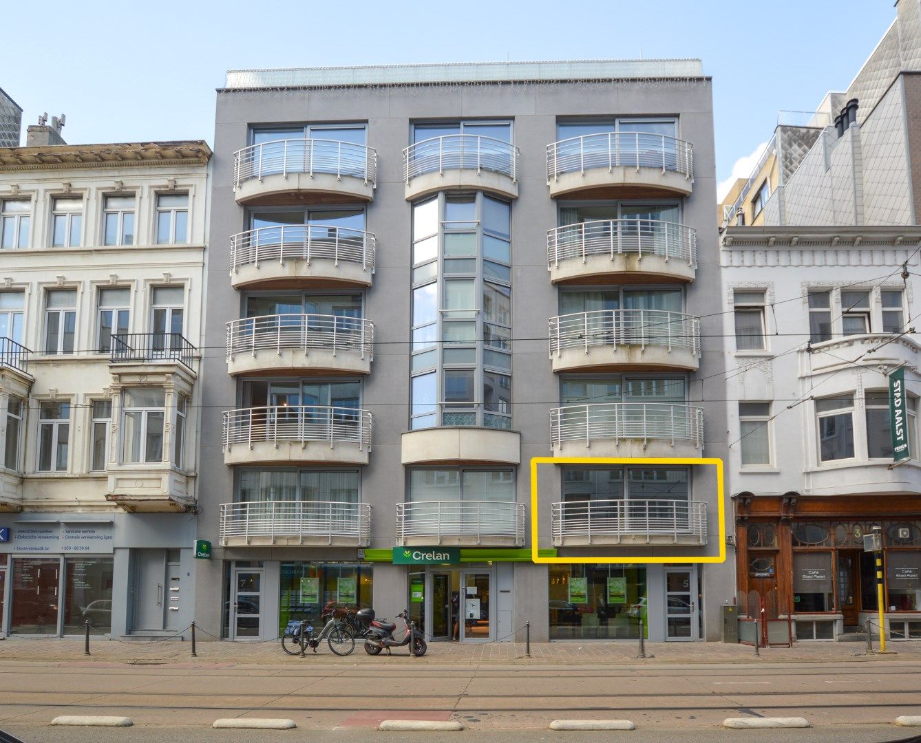 Appartement met 2 slaapkamers te huur in het hartje van Oostende foto {{pictureIndex}}