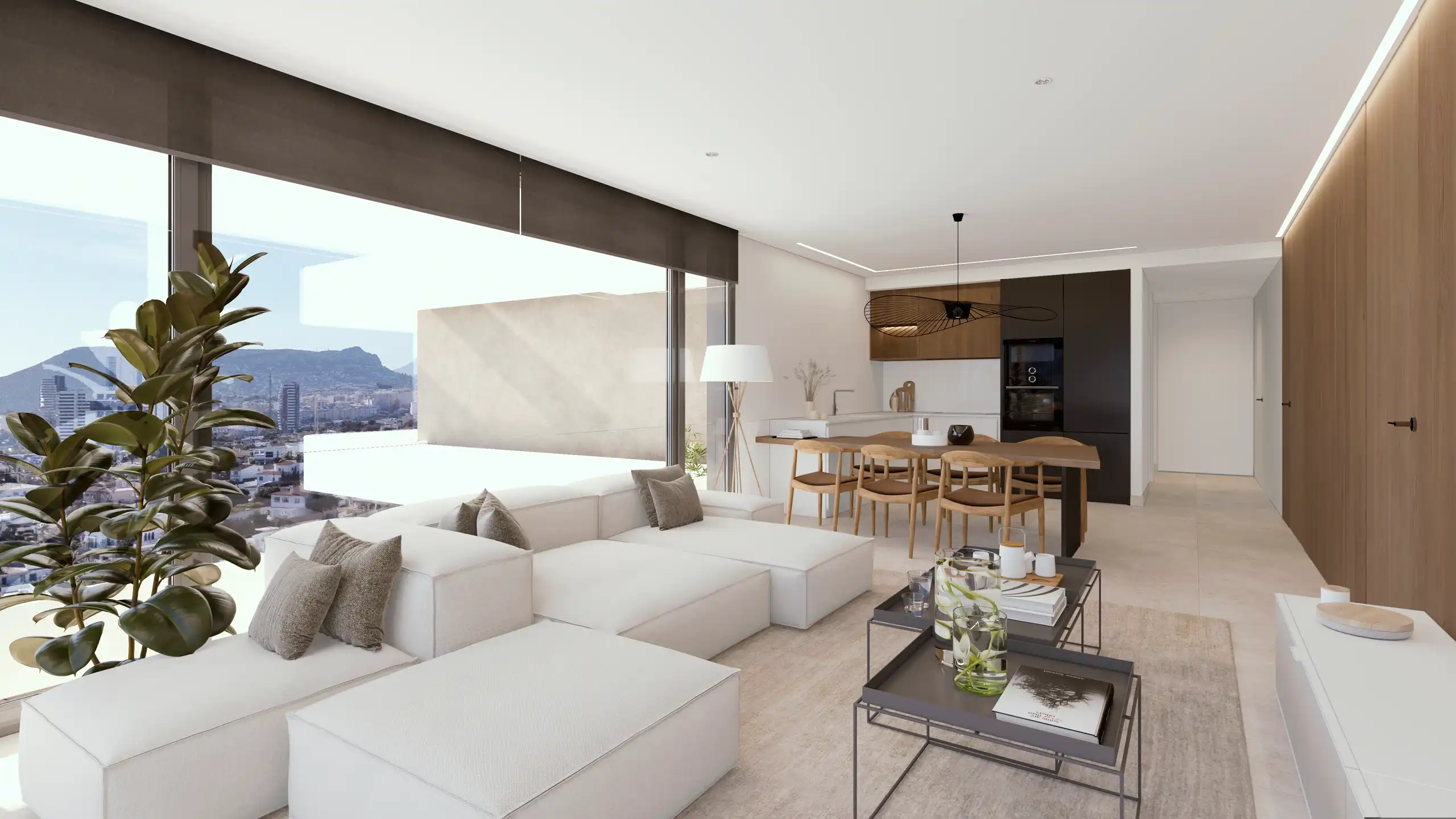 Spanje- CALPE LUXE Appartementen ZEEZICHT Binnen Zwembad foto 11