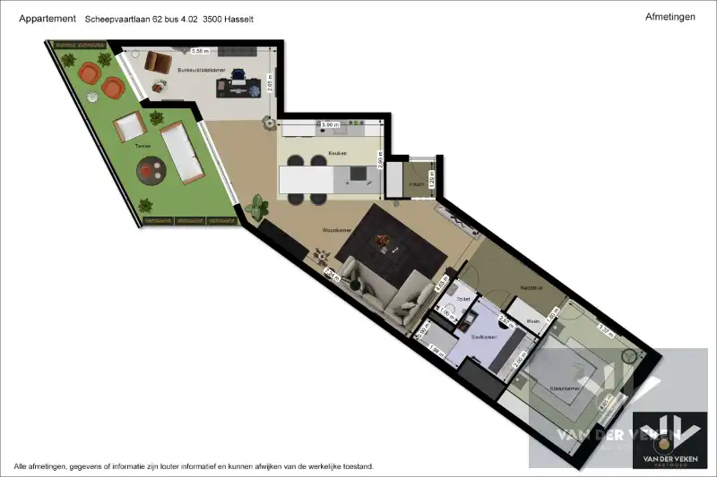 RECENT, KNAP AFGEWERKT APP ZUIDZICHT IV foto 24