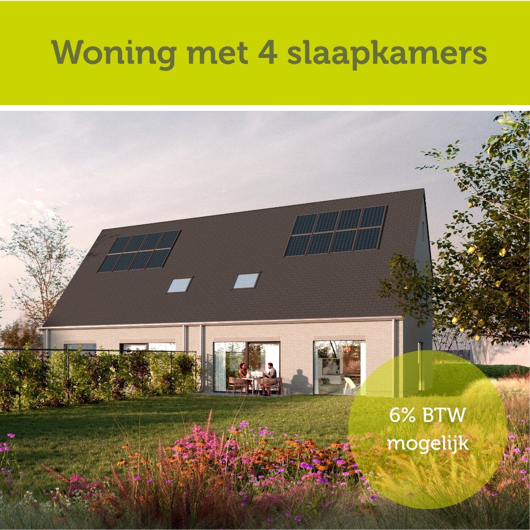 Nieuwbouwwoning met 3 slaapkamers (4 mogelijk) met landelijk uitzicht  foto 4