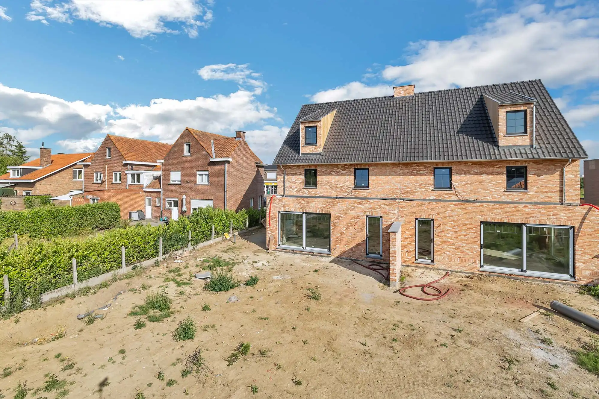 Landelijk wonen in moderne halfopen nieuwbouw in afwerking foto 9