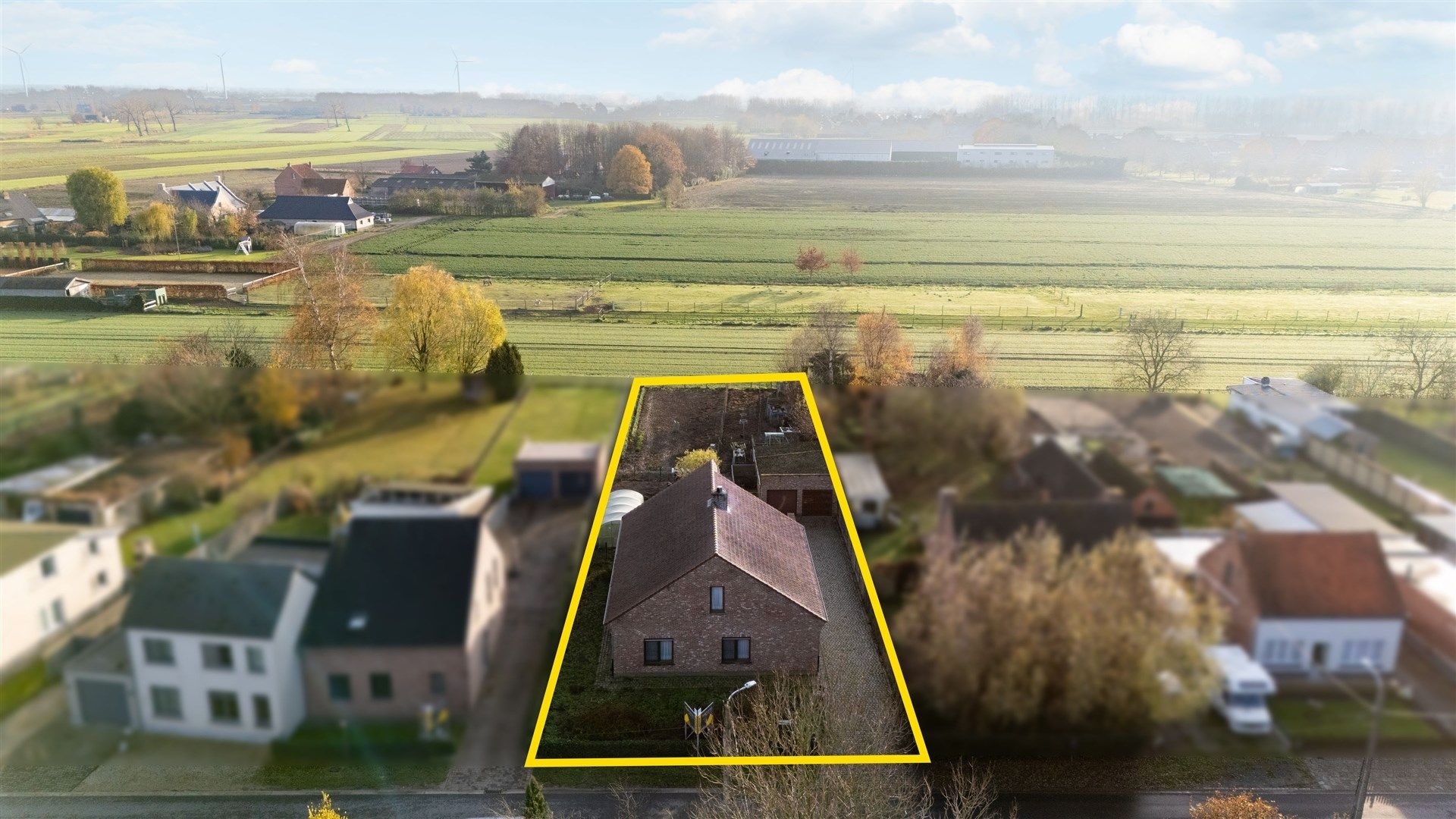 Open bebouwing op een perceel van 1.205m² in Meerdonk foto 2