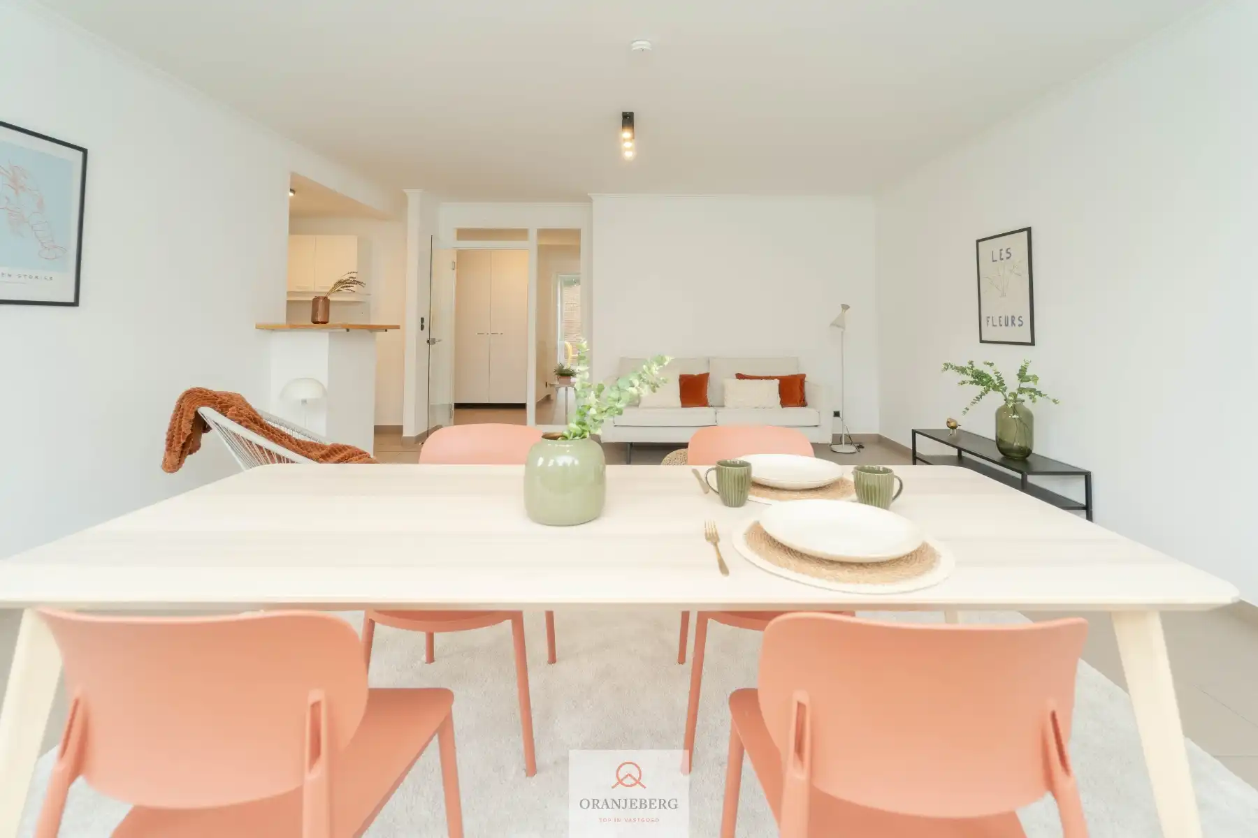 Lichtrijk gelijkvloers 2-slpk appartement met terras, Wondelgem! foto 7